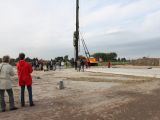 Baubeginn für die Sporthalle Berne (30.09.2010)