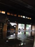 Sporthallenbrand in Ganspe (01.10.2010)