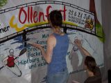 Ollenfestplakate malen (31.05.2015)